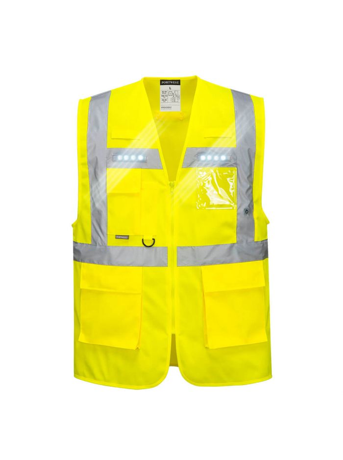 Orion LED Executive Vest, S, R, Yellow