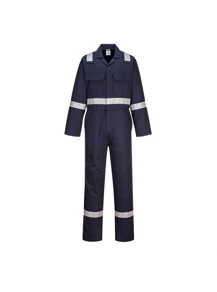 Bizweld Coverall , 4XL, R, Navy