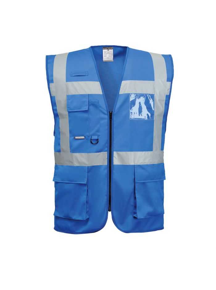 Iona Executive Vest, L, R, Royal Blue