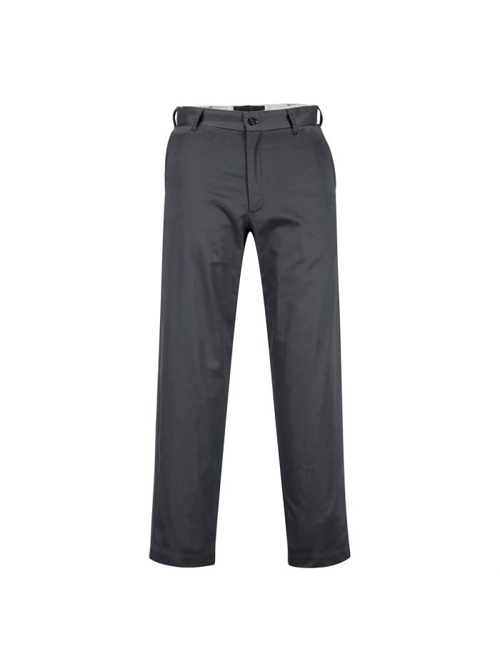 Industrial Work Pants, 42, R, Charcoal Gray