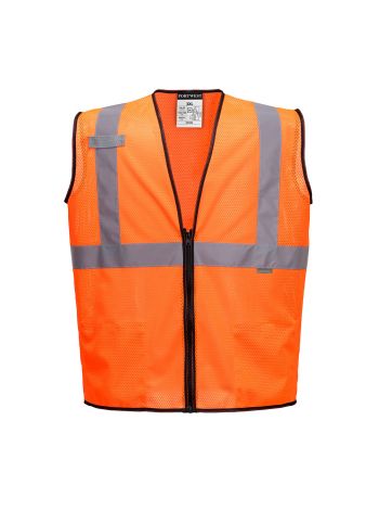 Alabama Mesh Vest, 4XL, R, Orange