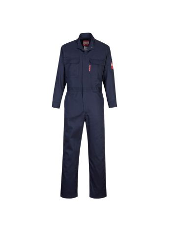 Bizflame 88/12 FR Coverall , L, R, Navy