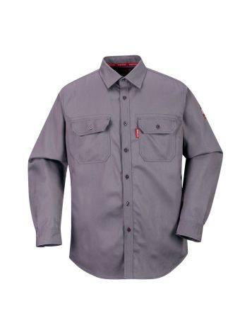 Bizflame 88/12 FR Shirt, 4XL, R, Gray