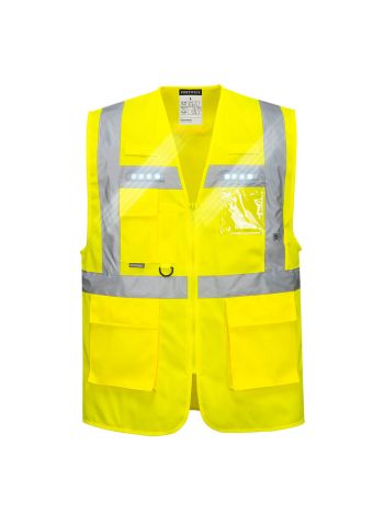 Orion LED Executive Vest, S, R, Yellow