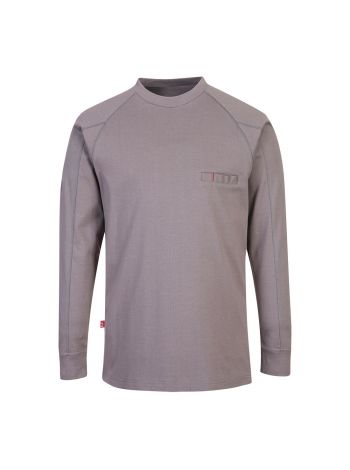 FR Antistatic Crew Neck, 4XL, R, Gray