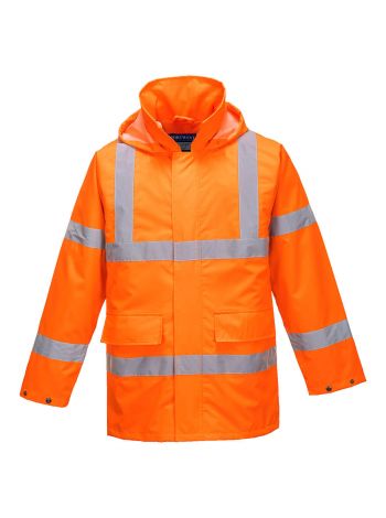 Hi-Vis Lite Traffic Jacket, M, R, Orange