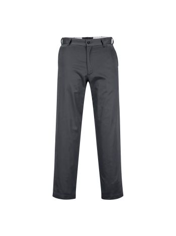 Industrial Work Pants, 42, R, Charcoal Gray