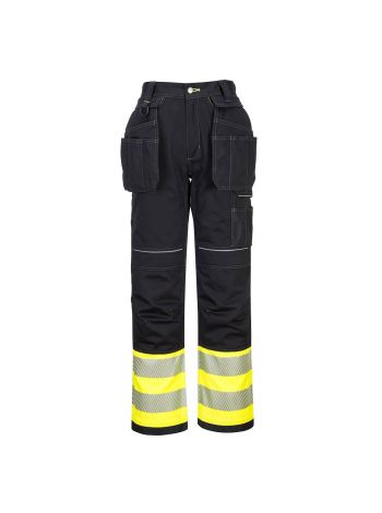 PW3 Hi-Vis Removable Holster Pants, 28, R, Yellow/Black